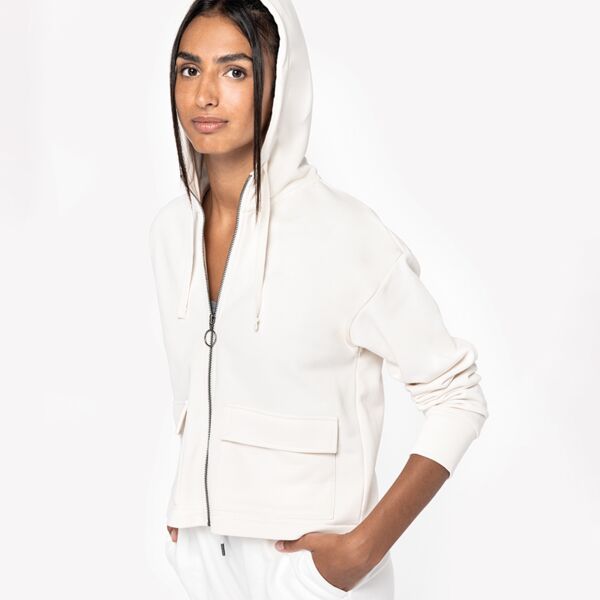 Native Spirit Ladies Full Zip Hooded Sweatshirt Thumbnail